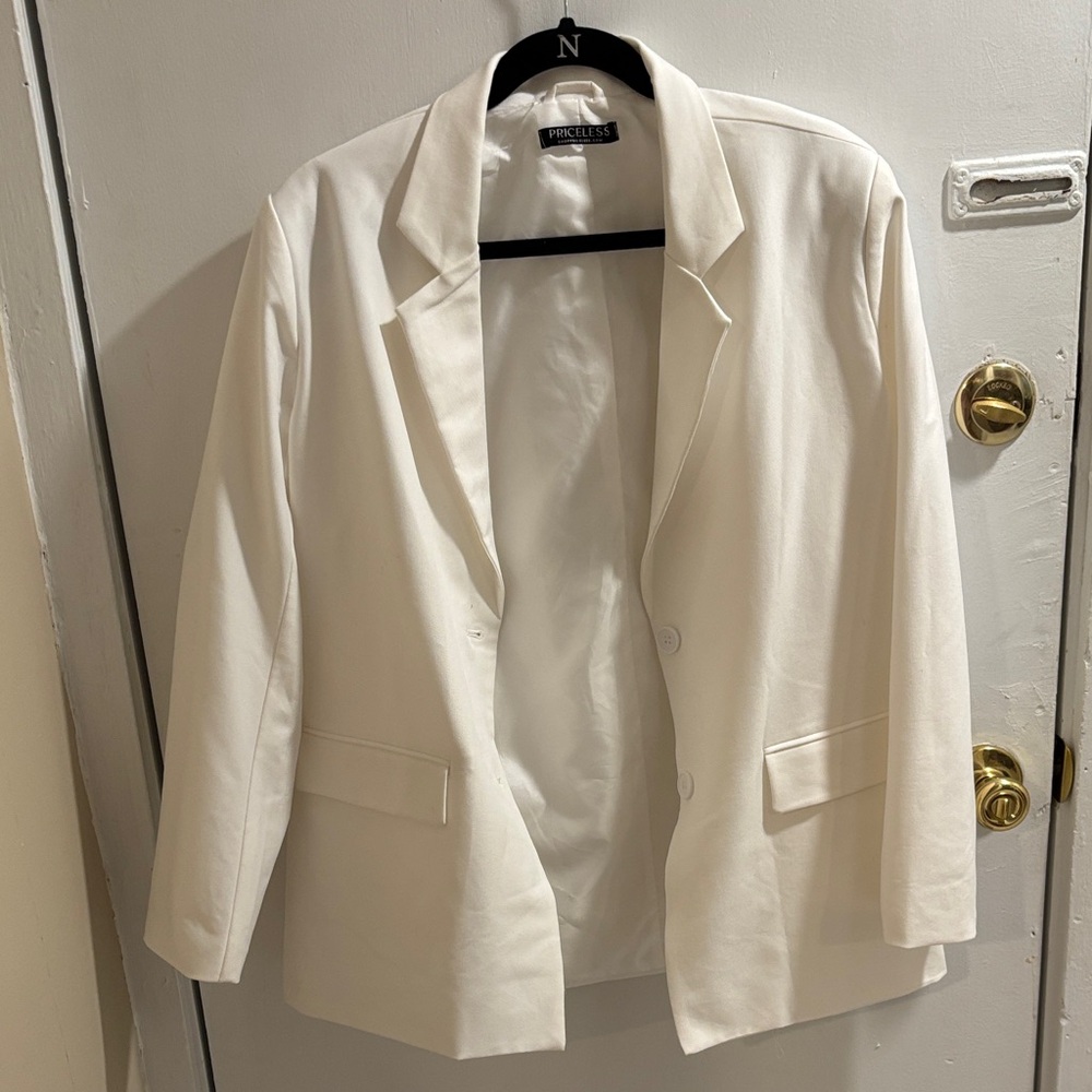 Women's White Blazer